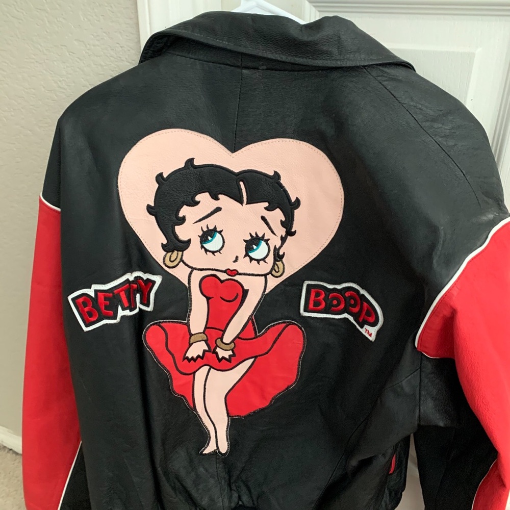 Betty Boop leather jacket